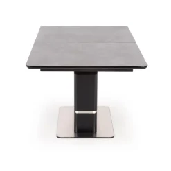 MARTIN bord MørkeGrå, ben Sorte