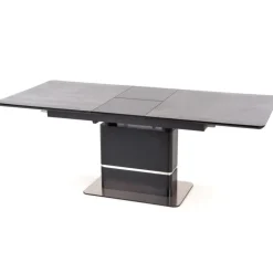 MARTIN bord MørkeGrå, ben Sorte