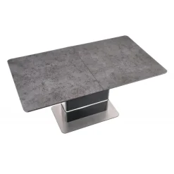 MARTIN bord MørkeGrå, ben Sorte