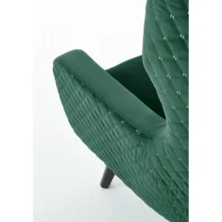 MARVEL l. stol, - Mørkegrøn velour