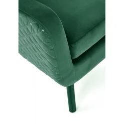 MARVEL l. stol, - Mørkegrøn velour