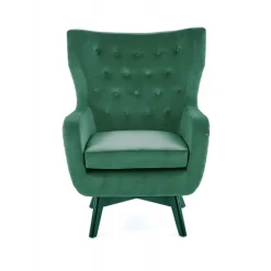 MARVEL l. stol, - Mørkegrøn velour