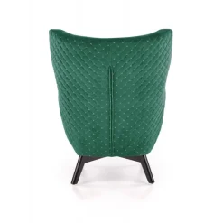 MARVEL l. stol, - Mørkegrøn velour