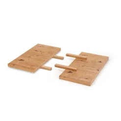 MASSIV bordpladeforlængelse, - lys eg