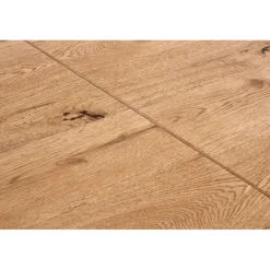 MASSIVE Spisebord med udtræk, - lys eg / Sort