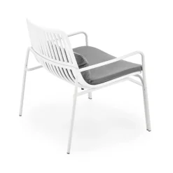 MELBY Hvilestol, Hvid/Grå