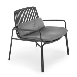 MELBY Hvilestol, Sort / Grå