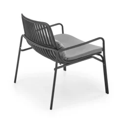 MELBY Hvilestol, Sort / Grå