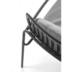 MELBY Hvilestol, Sort / Grå