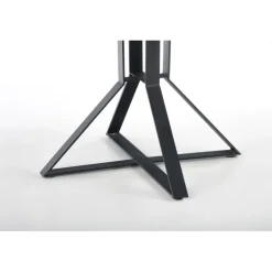 MERCY Spisebord med udtræk, - bordplade - gylden eg, ben - Sort