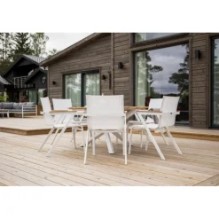 Mexico Rundt Loungesæt - Havemøbelsæt - Natur,Hvid