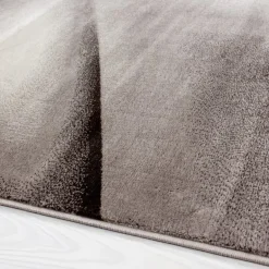 Miami Kortluvet tæppe Abstrakt - Brun