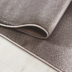 Miami Kortluvet tæppe Abstrakt - Brun