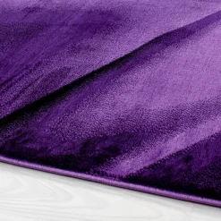 Miami Kortluvet tæppe Abstrakt - Lilla