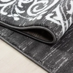 Miami Kortluvet tæppe Meander - Grå