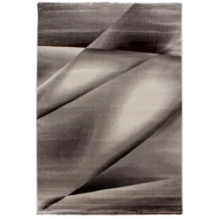 Miami Kortluvet Tæppeløber Abstrakt - Brun