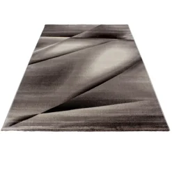 Miami Kortluvet Tæppeløber Abstrakt - Brun