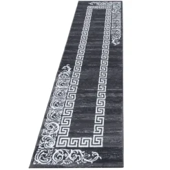 Miami Kortluvet Tæppeløber Meander - Grå