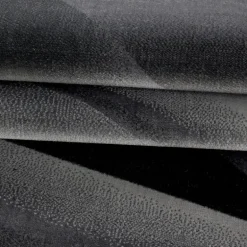 Miami Kortluvet Tæppeløber Abstrakt - Sort