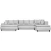 Miami XL U-sofa Venstrevendt - Stof