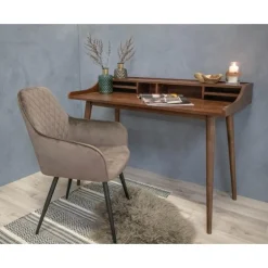 Milas Spisebordsstol Mushroom velour