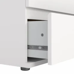 Millennium kommode 5 skuffer - Hvid