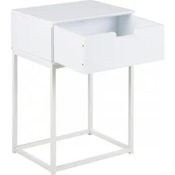 Mitra natbord / sengebord hvid