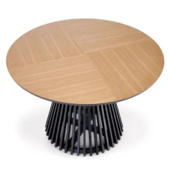 MIYAKI bord Naturlig eg, ben Sorte