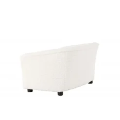 Måna Børnesofa - Hvid Teddystof