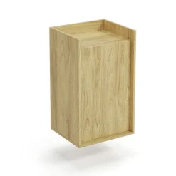 MOBIUS Vitrineskab 1D - hikora eg