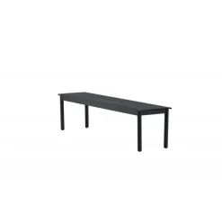 Modena havebænk 180x40cm - Sort