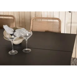 Modena Loungesæt - Havemøbelsæt - Sort og Latte