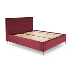 MODULO sengeramme 160x200 mørkerød Monolith 59