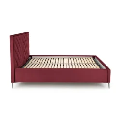 MODULO sengeramme 160x200 mørkerød Monolith 59