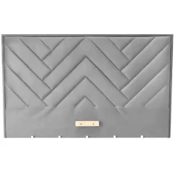 MODULO W1 sengegavl - Grå Monolith 85