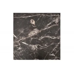 MONOLIT sofabord 80x80 cm - Sort mamorlook