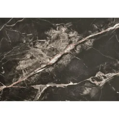 MONOLIT sofabord 80x80 cm - Sort mamorlook