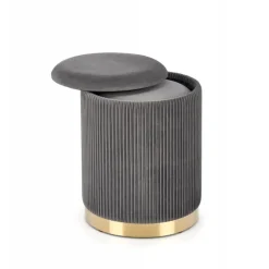 MONTY sæt af to skamler: - Grå