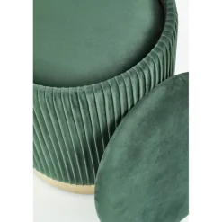 MONTY sæt af to taburetter: - Mørkegrøn