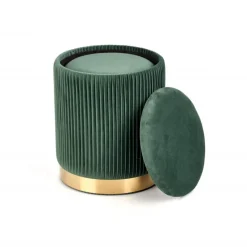 MONTY sæt af to taburetter: - Mørkegrøn