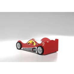Monza Racer Rød børneseng med Madras - 90 x 190 cm