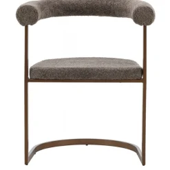 Morgen Spisebordsstol med armlæn - Brun