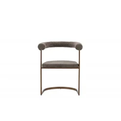 Morgen Spisebordsstol med armlæn - Brun