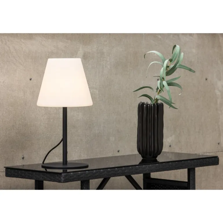 Moris Bordlampe - Sort,Hvid