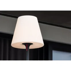 Moris Gulvlampe - Sort,Hvid