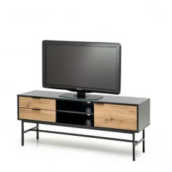 MURANO RTV-1 TV bord, - artisan eg/Sort