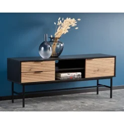 MURANO RTV-1 TV bord, - artisan eg/Sort