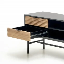 MURANO RTV-1 TV bord, - artisan eg/Sort