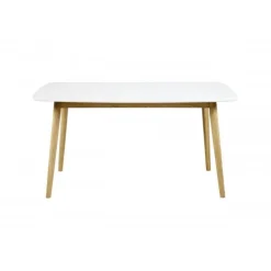 Nagano spisebord 80x150 cm - Eg/Hvid