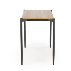 NANDO bord + 2 Spisebordsstole - Natur / Sort